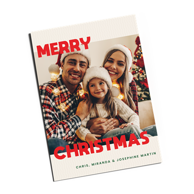 Holiday Card 5"x7"_Simple Christmas