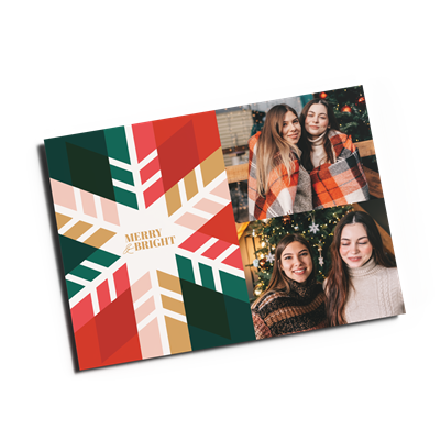 Holiday Card 7"x5"_Holiday Snowflake